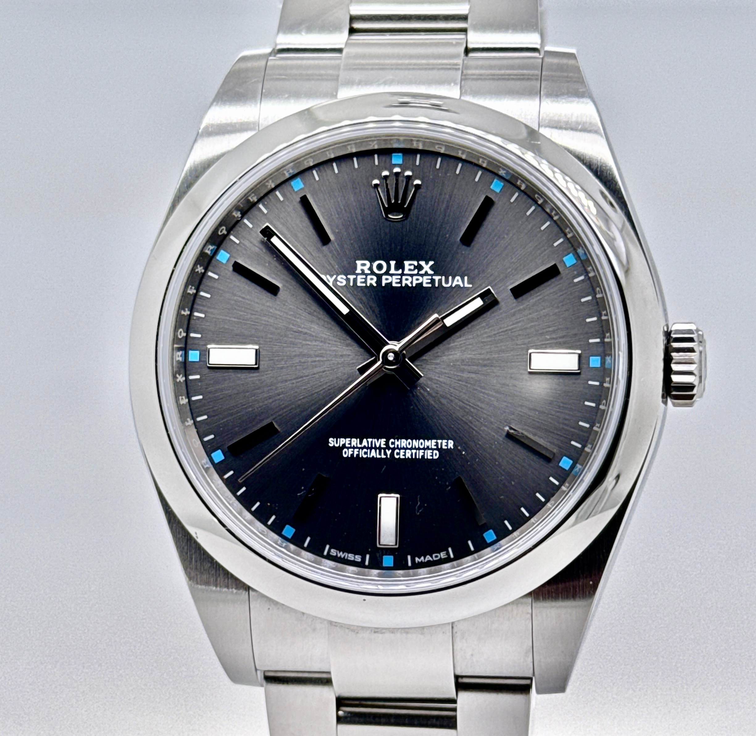 Pre-owned Rolex Oyster Perpetual 39 mm