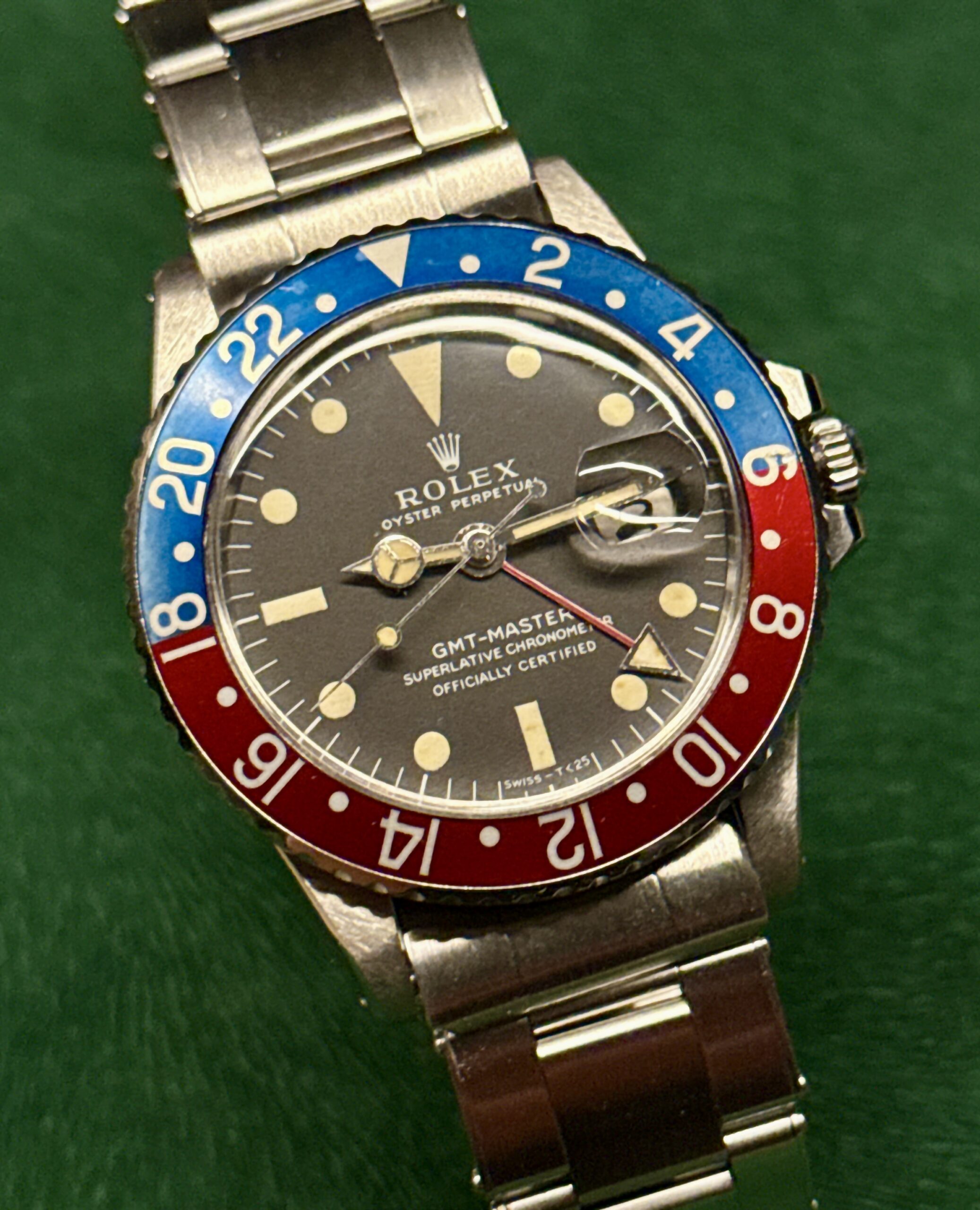 Pre-owned Rolex GMT Pepsi Ref. 1675