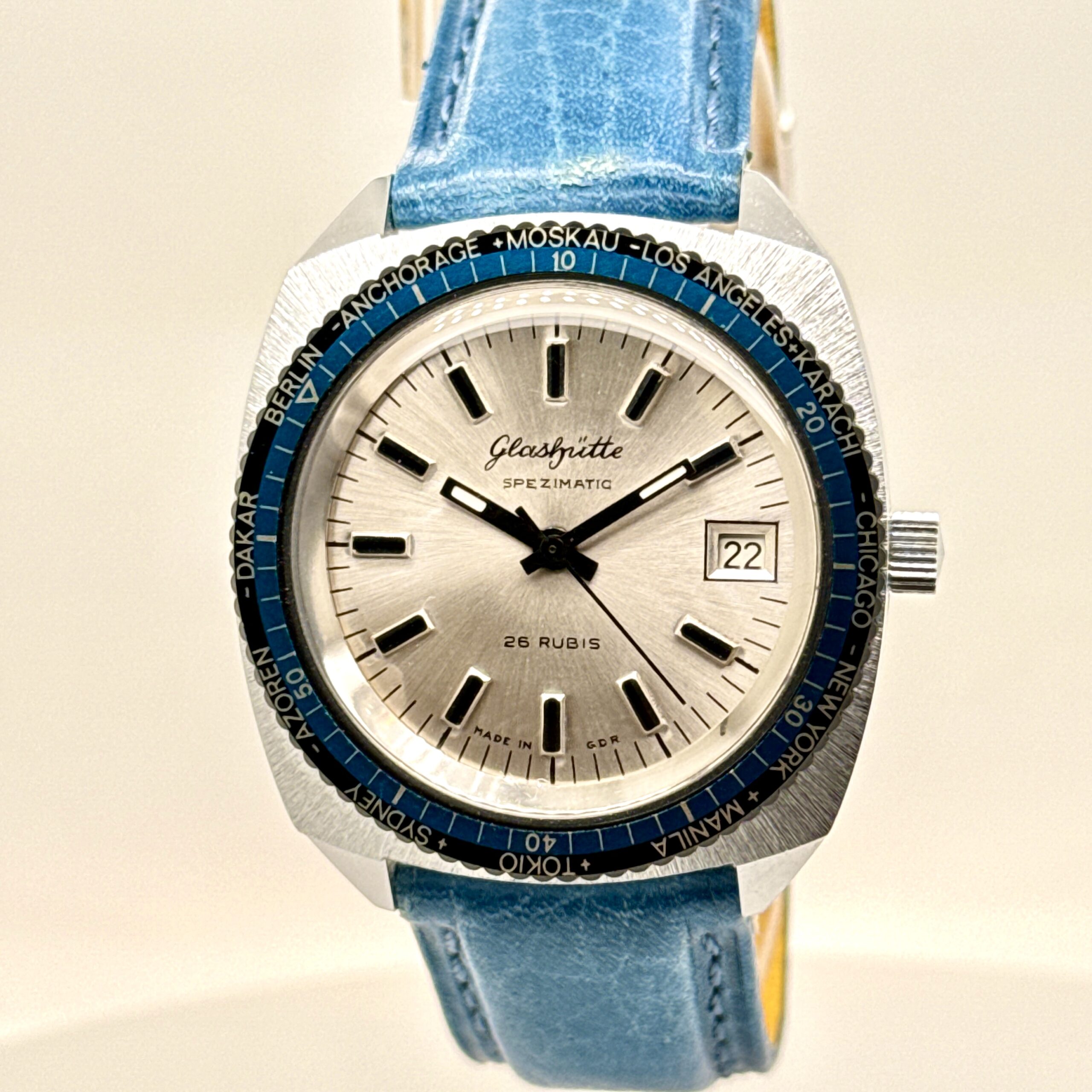 Pre-owned GUB Glashütte Worldtimer