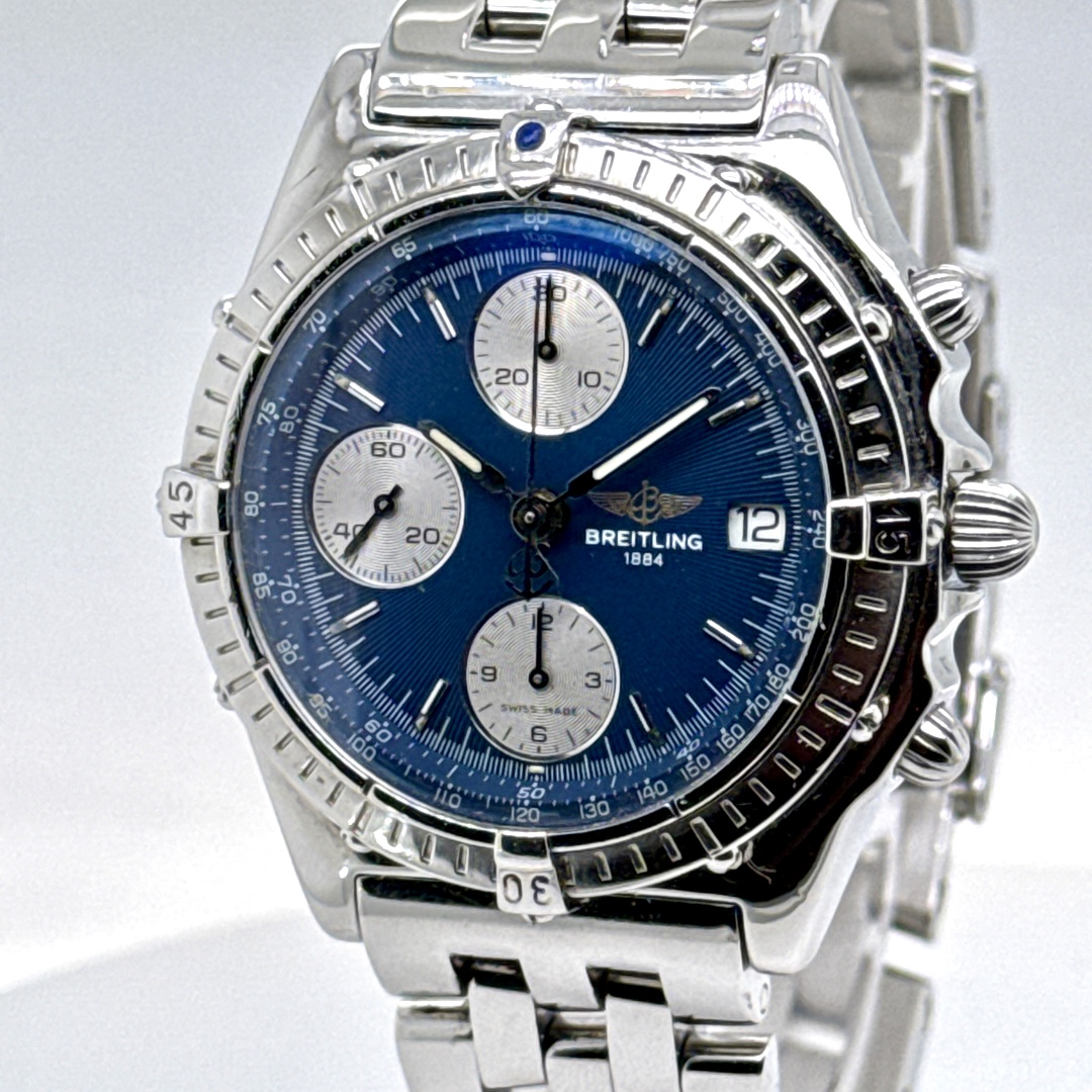 Pre-owned Breitling Chronomat in Edelstahl